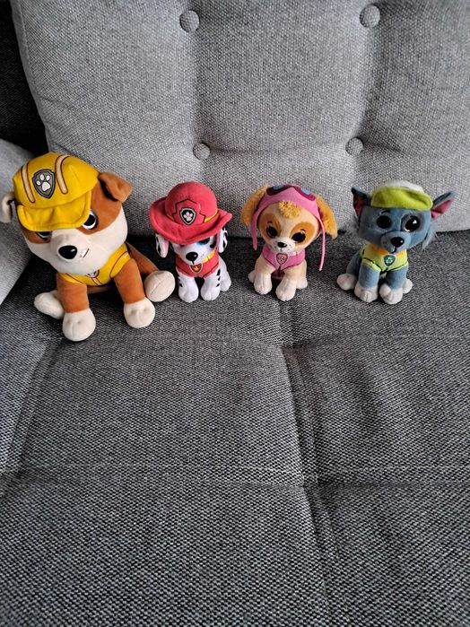 Maskotki Psi Patrol 4sztuki. Stan idealny.