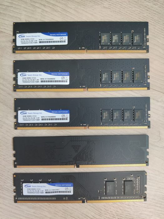 ОЗУ ddr - 4 / 2133 МГц / ram 4 gb / Team