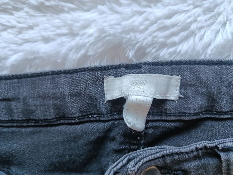 Spodnie jeansy dżinsy damskie h&m 44