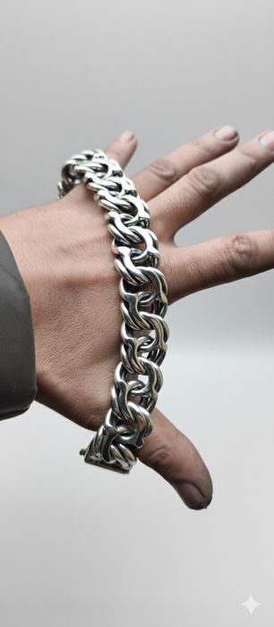 Срібний браслет 170г  серебряный браслет серебро срібло браслети 925