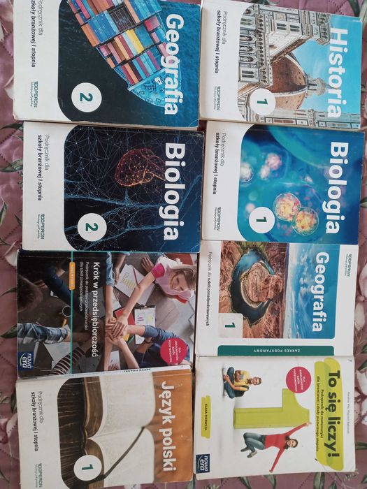 Podręczniki szkoła branżowa 1 i 2 klasa