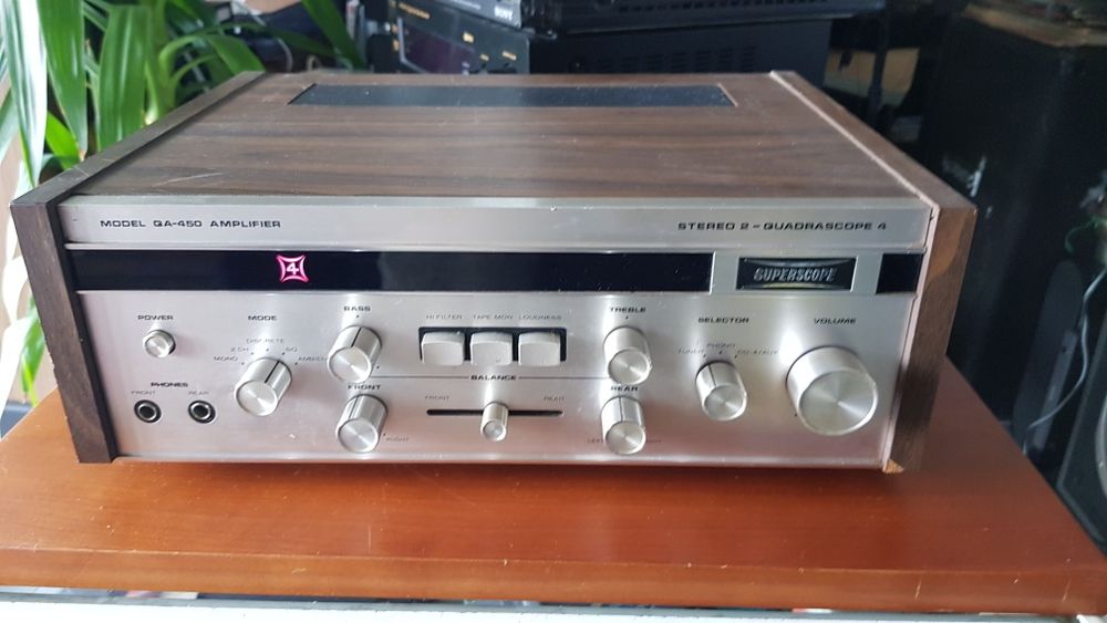 Superscope Amplificador Integrado quadrifonico