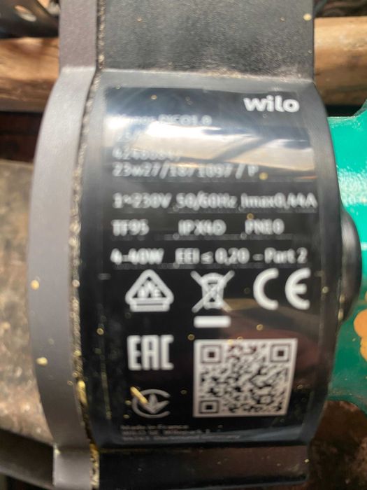 pompa do pieca co wilo