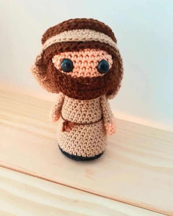 Presépio em crochet (amigurumis)