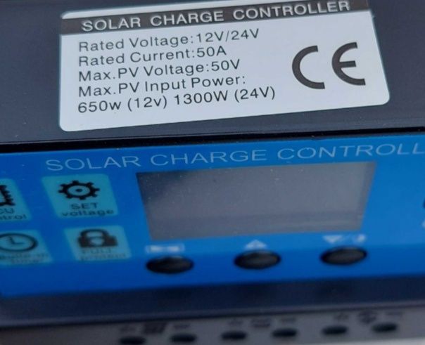 Контроллер заряда солнечной панели 50А