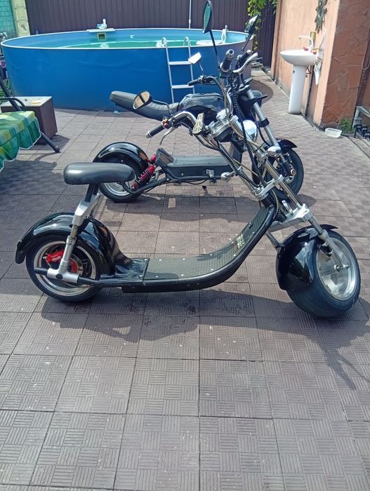 Электробайк, электроскутер,электросамокат(citycoco harley,prince)