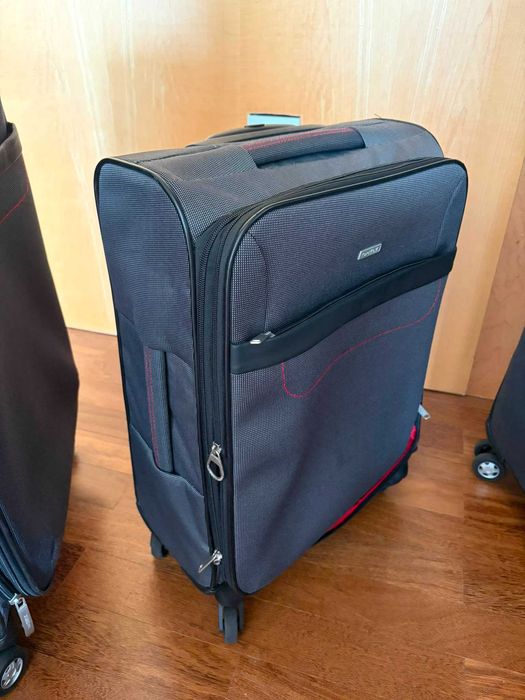 Conjunto 3 malas Topmove (cabine + média + grande)