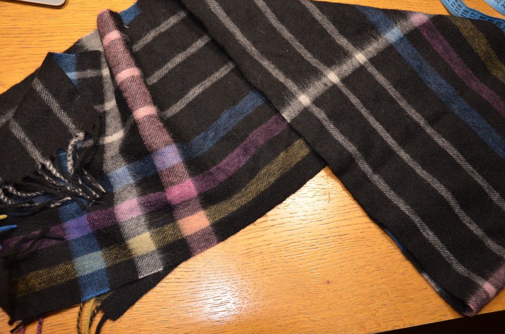 szal/szalik Edinburgh lambswool 100%