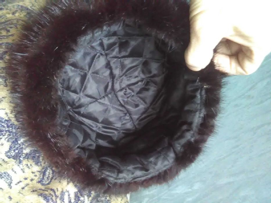 Шапка и шуба норковая женская 150грн.