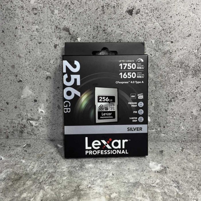 Karta pamięci CompactFlash Lexar LCAEXS4256G-RNENG 256 GB| Nowe | Gwarancja | Firma