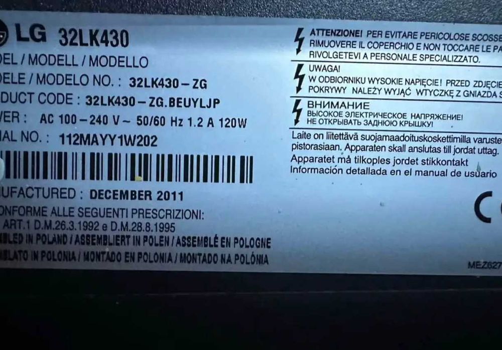 Telewizor LG 32"