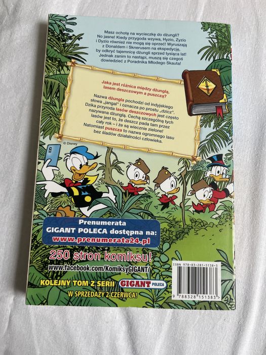 Komiks gigant poleca ,,amazońska pułapka’’