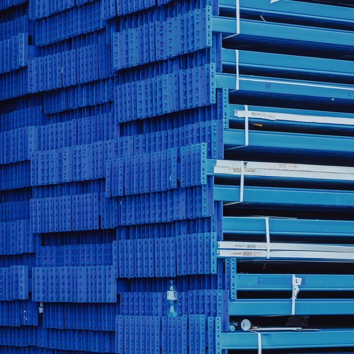 Trawers BITO L-190 cm 11x5 cm nośność 3000 kg niebieski