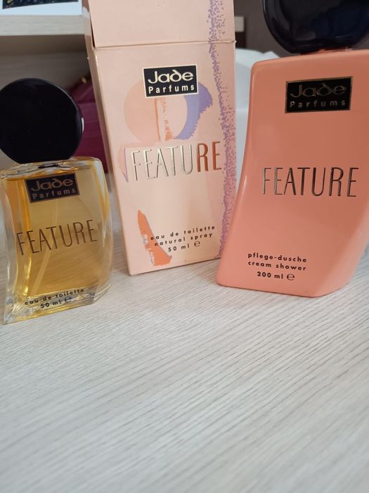 JADE FEATURE EDT 50ml+200ml dusche cream.NOWY