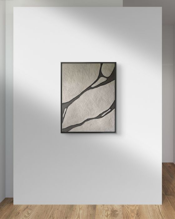 Картина интерьерная. Минимализм. Бежевая. Бохо