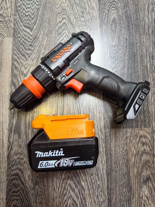 Адаптер перехідник акумулятор Makita Procraft Revolt Stromo на інструмент Dnipro-M 20V