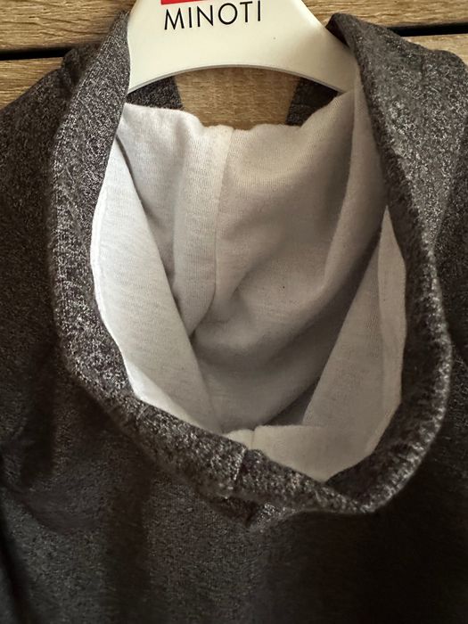 Bluza chłopięca w kolorze ciemnoszarym rozmiar 110-116