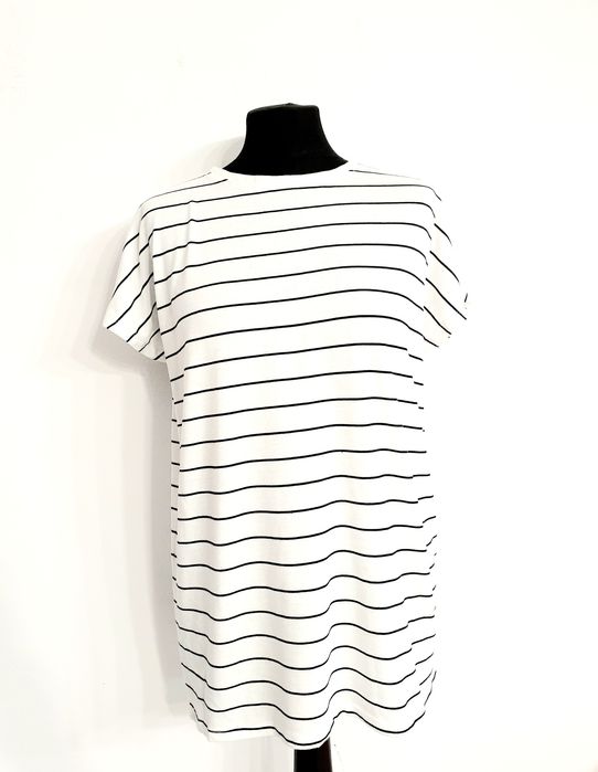 T shirt bluzka bluzeczka wiskoza biała 38 m 40 l s 36 42 xl