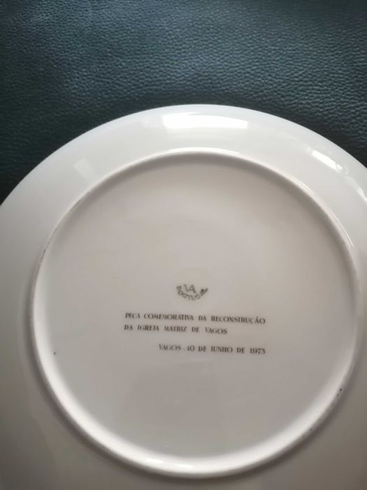 Pratos comemorativos, vista alegre