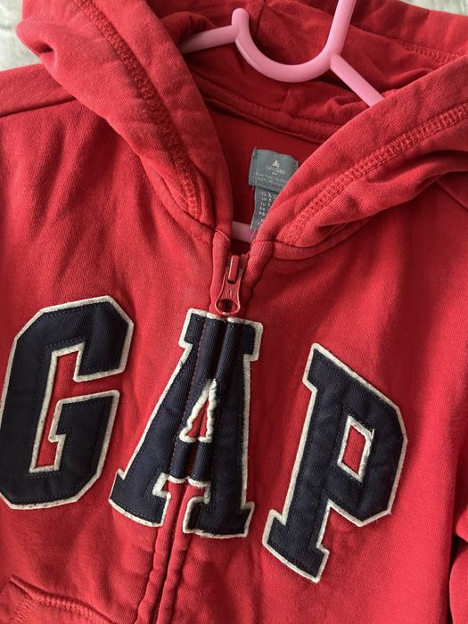 Czerwona bluza baby Gap 5 lat 116 cm