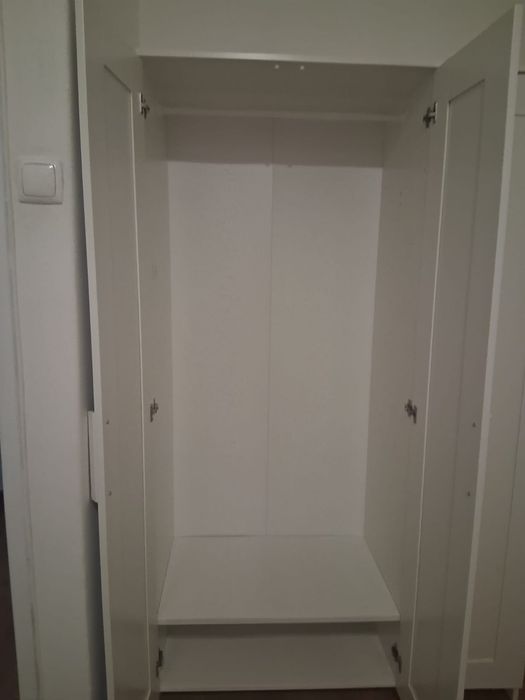 Roupeiro (Lisboa), 117x50x190 cm,  BRIMNES Ikea (NOVO)