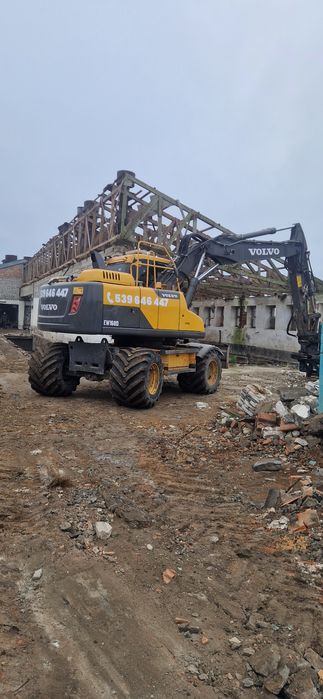 Usługi koparka kołowa