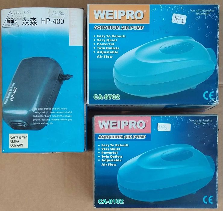 Bomba ar aquário