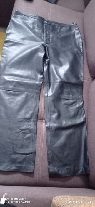 Spodnie skórzane