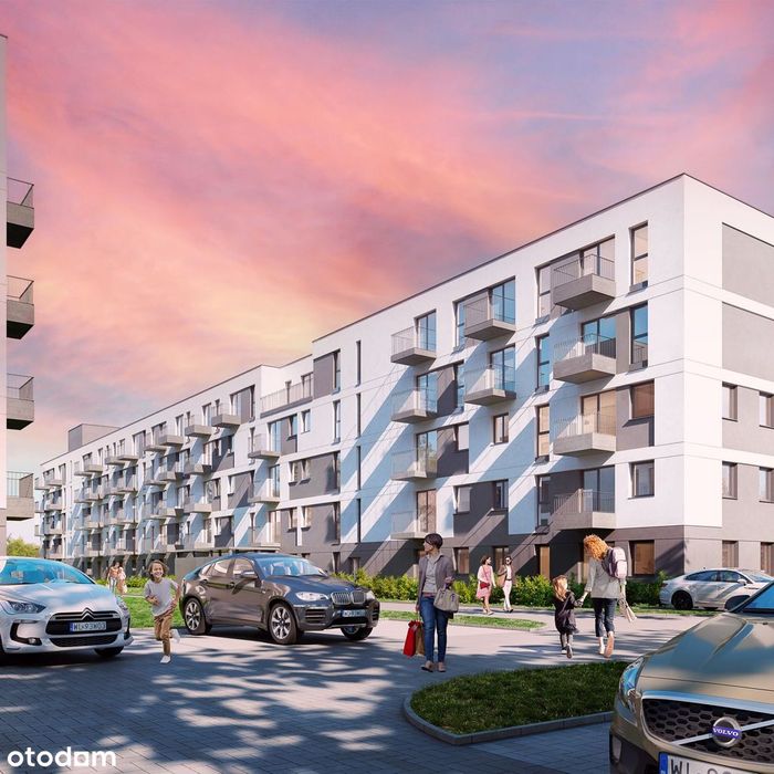 3-pokojowe mieszkanie 55m2 + balkon