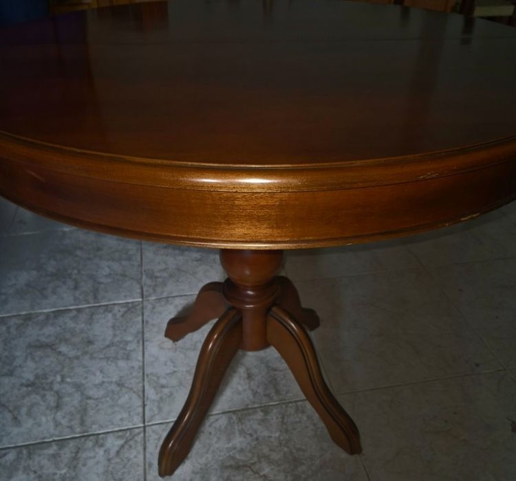 Mesa madeira extensível