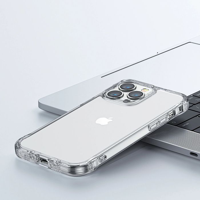 Joyroom etui pokrowiec do iPhone 14 Pro Max z haczykami podstawką