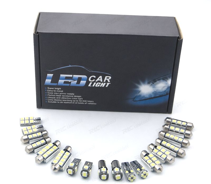 KIT COMPLETO 26 LAMPADAS LED INTERIOR PARA LAND ROVER 4 LR4 10-15