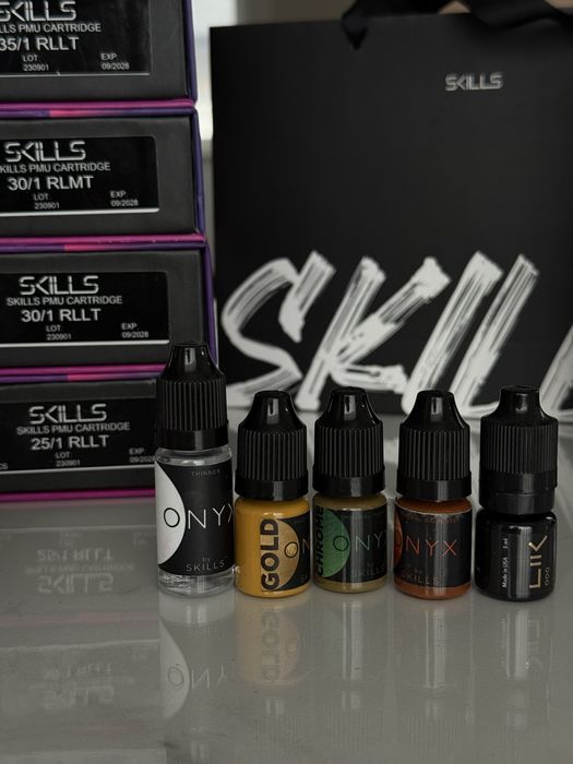 Машинка для перманенту , пігменти , катриджі