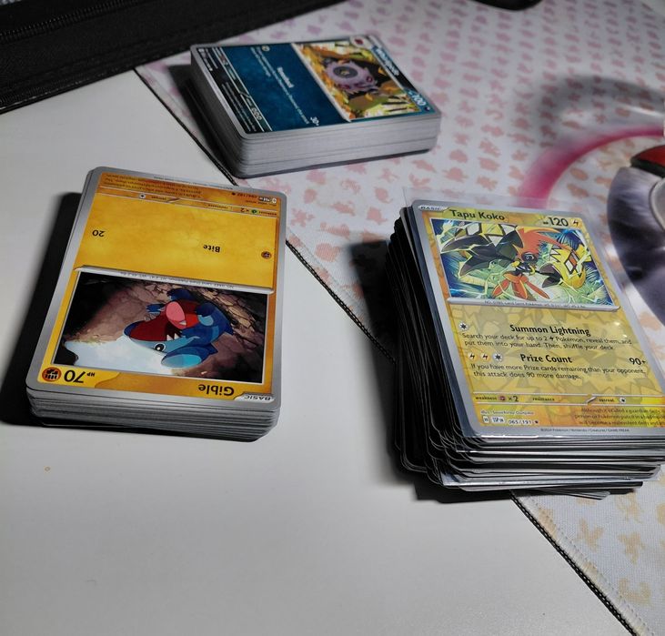 karty pokemon bulk dodatek mew151 oraz inne sety