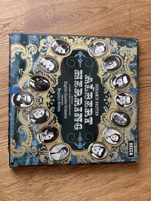 Unikat! Zestaw BOX 3 xLP English Chamber Orchestra–Albert Herring ’64