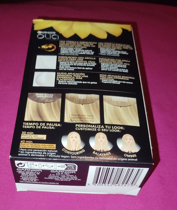 Coloração Garnier Olia  Highlights Kit Madeixas Novo Selado