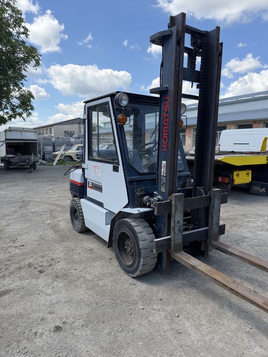 Навантажувач, погрузчик, кара Komatsu 30 (не STILL, Linde, Toyota)