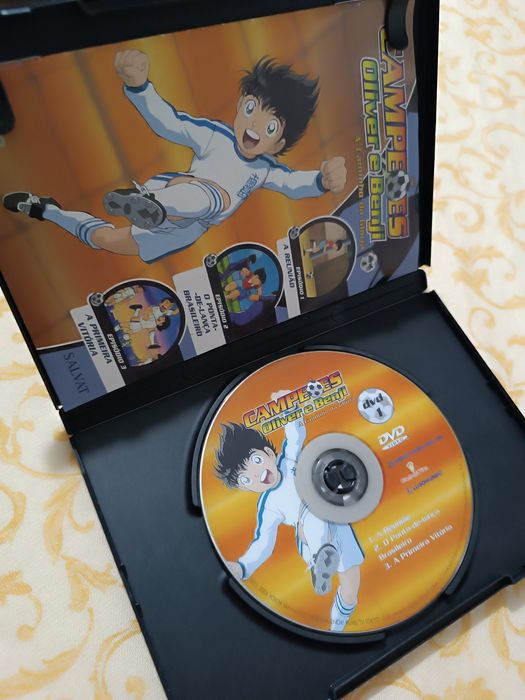 Campeões Oliver e Benji. A caminho da Glória.DVD 1