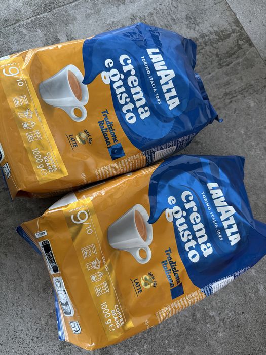 Lavazza kawa ziarnista 2 kg crema e gusto nowa