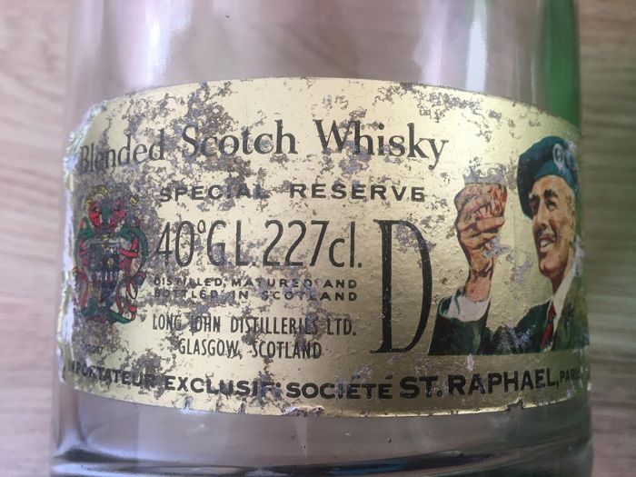 Garrafa Vazia Whisky Long John 227cl