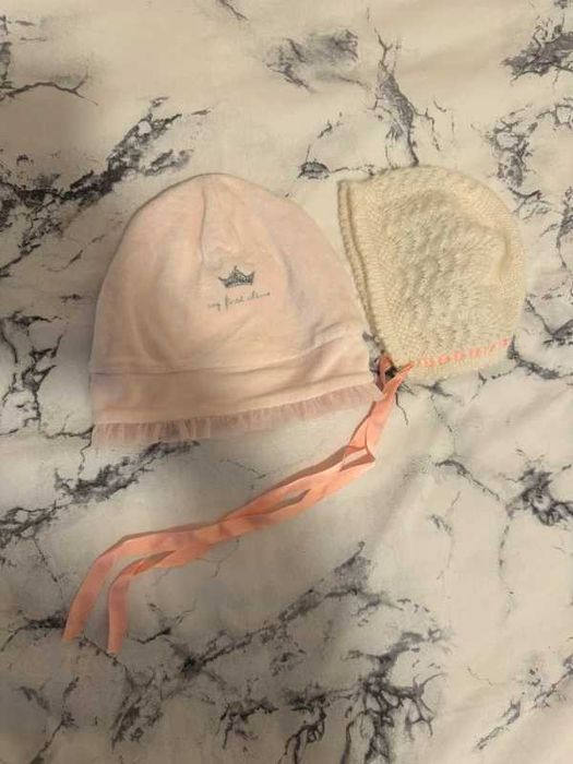 2 Gorros bebe menina Chicco