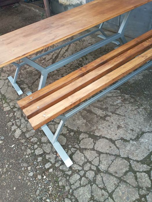 Комплект стіл+лавки