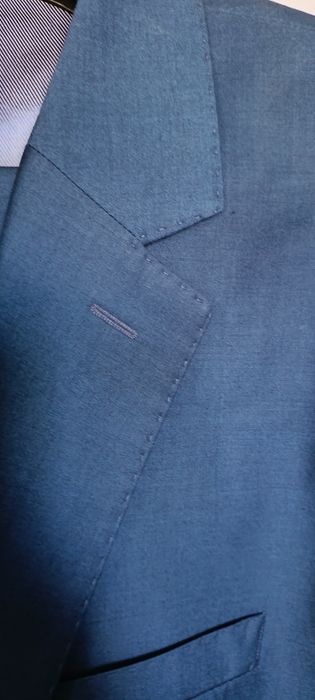 Garnitur Slim komunia, wesele. Wełna plus wiskoza roz.. 60/188 pas 108 cm