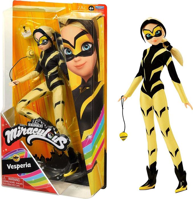 Оригінал Лялька Miraculous Vesperia. Леді Баг Ladybug, Весперія бджола