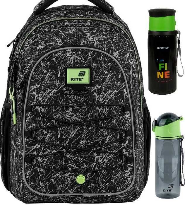 Рюкзак Kite Education teens 8001L Batman Molang Gothic