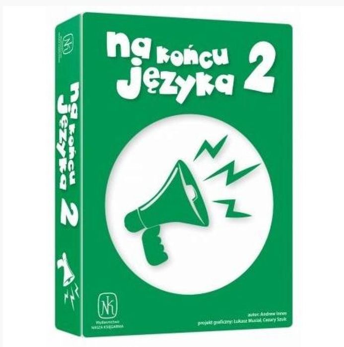 Gra - Na końcu języka 2 Nasza Księgarnia pudełko,135x190x40mm