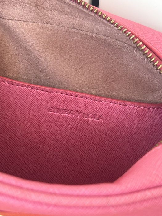 Bimba y Lola mala tiracolo rosa/fúcsia com ferragens douradas