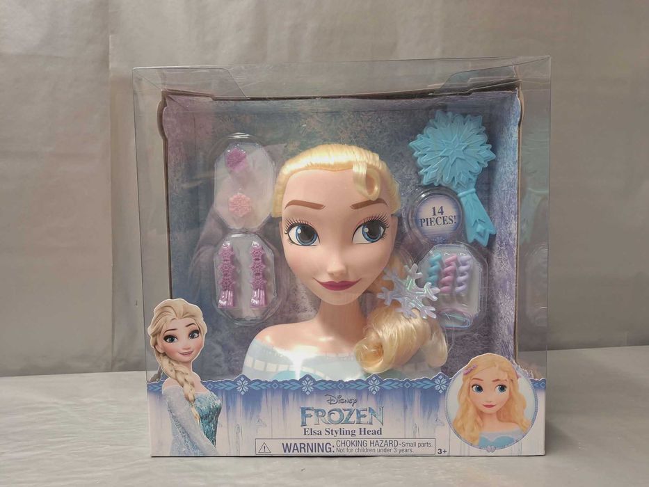 Lalka Elsa - Głowa do stylizacji - FROZEN - KRAINA LODU - Just Play