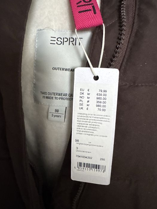Płaszczyk/ Parka Esprit rozmar 98
