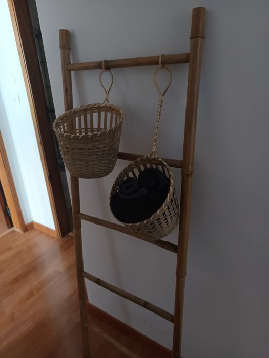 Floreira/Escada/ Estante Bambu
